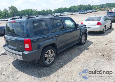 2007 Jeep Patriot Limited z USA, uszkodzony, nr VIN 1J8FT48W37D285614